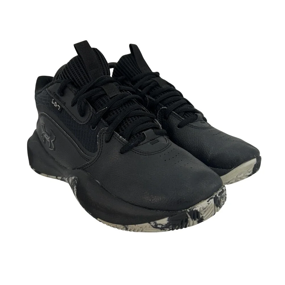 Under Armour Shoes Youth Size 7Y Black LD7 Basketball Sneakers 3028513-004